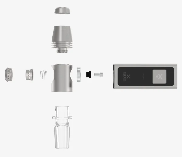 dabX rocket mk.1 exploded view