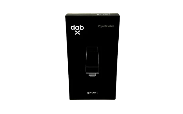 dabX go-cart retail box, closed